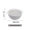 Six-Piece Double Layer Vegetable Washing Basin & Colander Set - Kitchen & Living Room Wash Basket