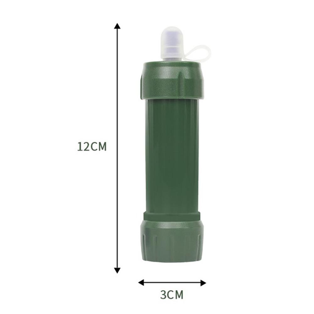 Outdoor Water Purifier Portable Travel Camping Hiking Emergency Life Survival Wild Drink Water Filter