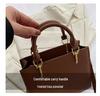 2024 Spring Women's Minimalist Crossbody Shoulder Bag - High-Quality, Fashionable, Versatile Handbag with Unique Stitching.
