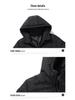 Giacca Invernale Calda in Cotone Spesso con Cappuccio per Uomini Taglie Forti - Cappotto Casual & alla Moda per Protezione dal Freddo