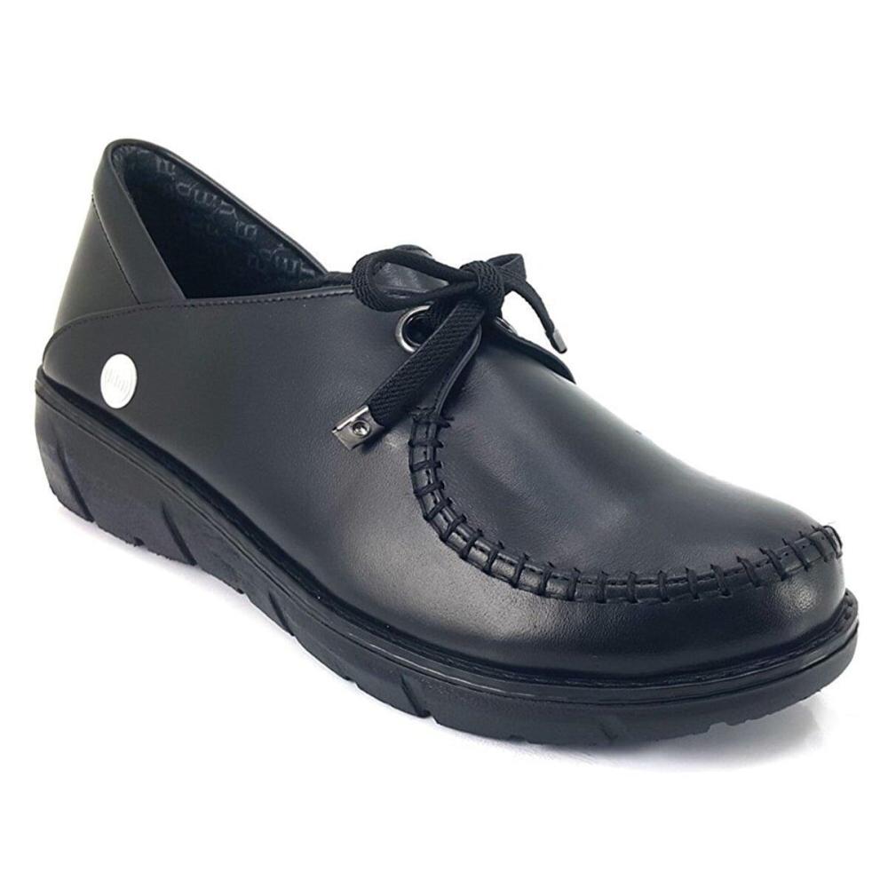 

Женская модная черная повседневная обувь из натуральной кожи