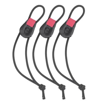 3 stuks Vishengel Snelbinders Leash voor Hengelsteunen Organizer Elastische Koordbanden