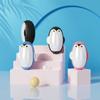 Penguin Shape Sticky Roller Washable Portable Mini Lint Roller Small Lint Remover Roller Suitable for Pet Hair Clothing Cleaning