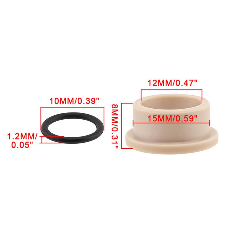 Pouzdro tlumiče 12mm 8mm DU Samomazné provedení pro upgrade zadního tlumiče elektrické koloběžky