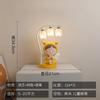 Children's room table lamp bedroom bedside lamp girl cute creative gift cartoon rabbit princess warm eye protection desk lamp
