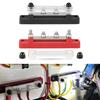 Power Distribution Block Bus Bar 4 Stud M6 Posts 48V 150A Terminal Block for Caravans Truck Boat Car