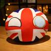 Decorazioni per Borsa Giocattolo Country Ball Portachiavi Peluche Polandball Portachiavi Ciondolo Peluche Country Ball