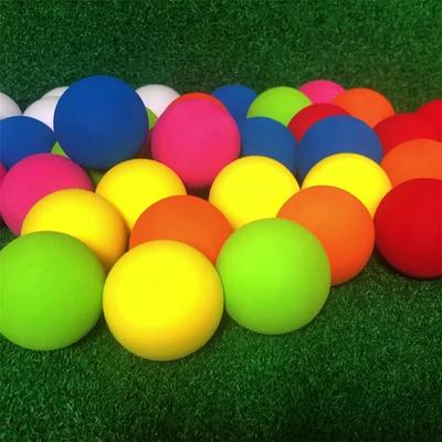 5Pcs Eva Schwamm Ball Weichen Ball Schaum Ball Golf Indoor Schaukel Praxis Farbe Ball