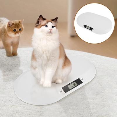 Multifunctional Baby Weight Scale Digital Pet Scale with Tare Function Wide LCD Display for Newborn Small Cat Dog Weighing Tool