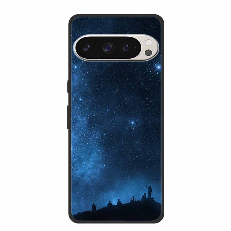 Für Google Pixel 9 5G Hülle Luxus TPU Weiches Silikon Handyhüllen für Google Pixel 9 Pro Pixel9 Cartoon Süße Stoßstangenabdeckung Fundas