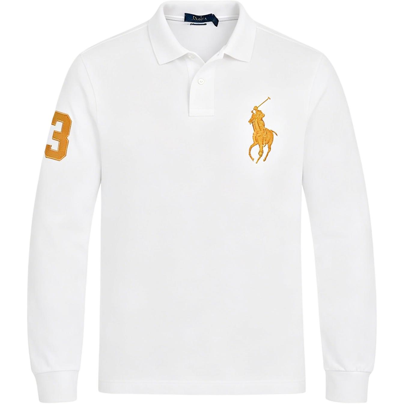 Polo Ralph Lauren vienkrāsains ar izšūtu