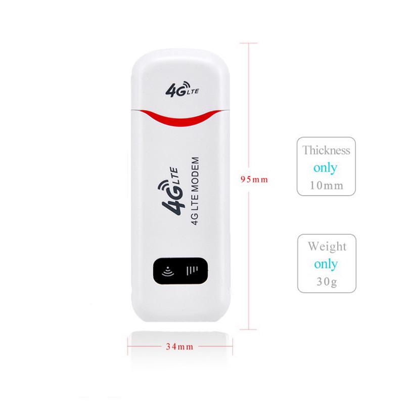LTE 4G Portable WiFi USB Dongle: Wireless Internet Router & Car Modem