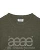 Eiieii Web Logo Hairy Knit [Khaki]