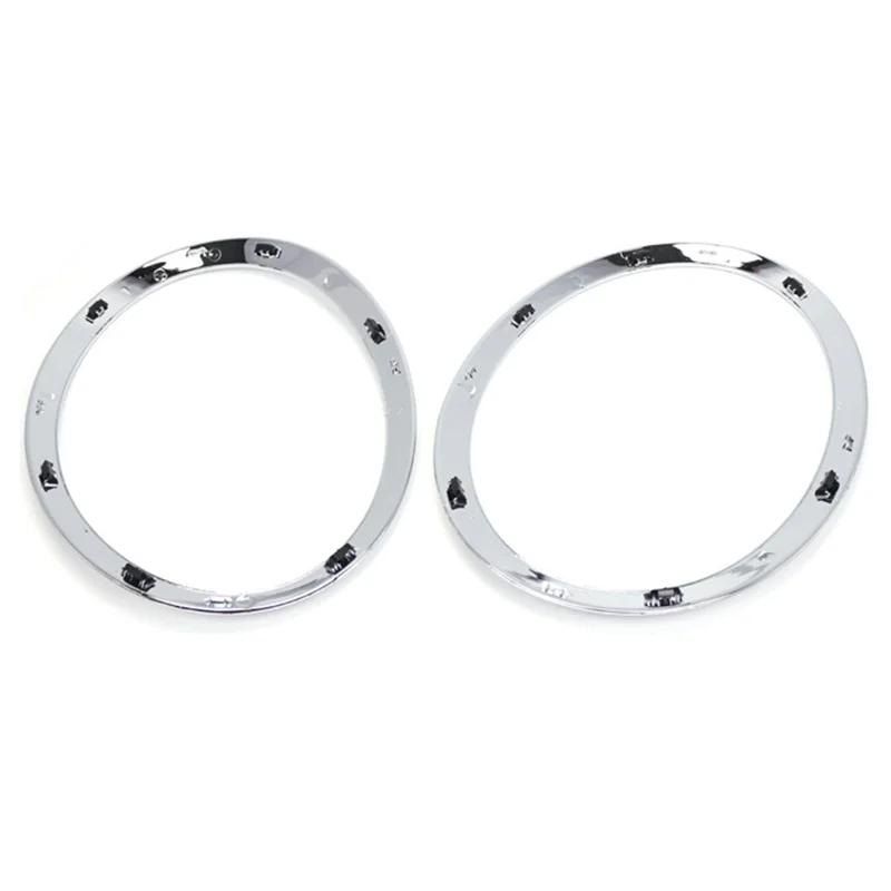 For Mini Cooper F55 F56 F57 Front Lamp Frame Headlight Trim Ring 2Pcs 51137300631 51137300632 51712355791 51712355798