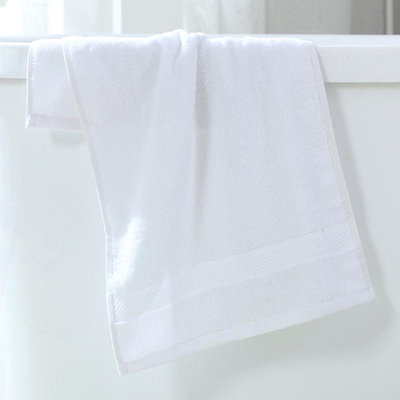 

Абсорбирующее полотенце для лица из чистого хлопка - Мягкое, Плотное, Без ворсинок для мужчин и женщин, Качество отеля с вышивкой. 35*35cm