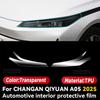 For CHANGAN QIYUAN A05 2025 Car Interior Center Console Screen TPU Protective Film Anti-scratch Film Sticker Accessories