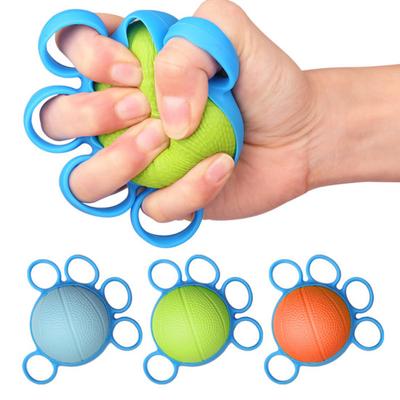 Massage Hand Grip Ball Unisex Durable Five Finger Strength Circle Device Fitness Equipment Rehabilitation Training