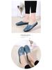 Spring/Summer Women's Genuine Leather Casual Low-Top Flat Slippers, Sizes 35-46, Plus Size Available