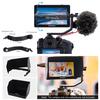 5.5 Inch On-Camera Field Monitor Kit 3D LUT Video Assist with Sunshade Tilt Arm Support 4K HD Input & Output