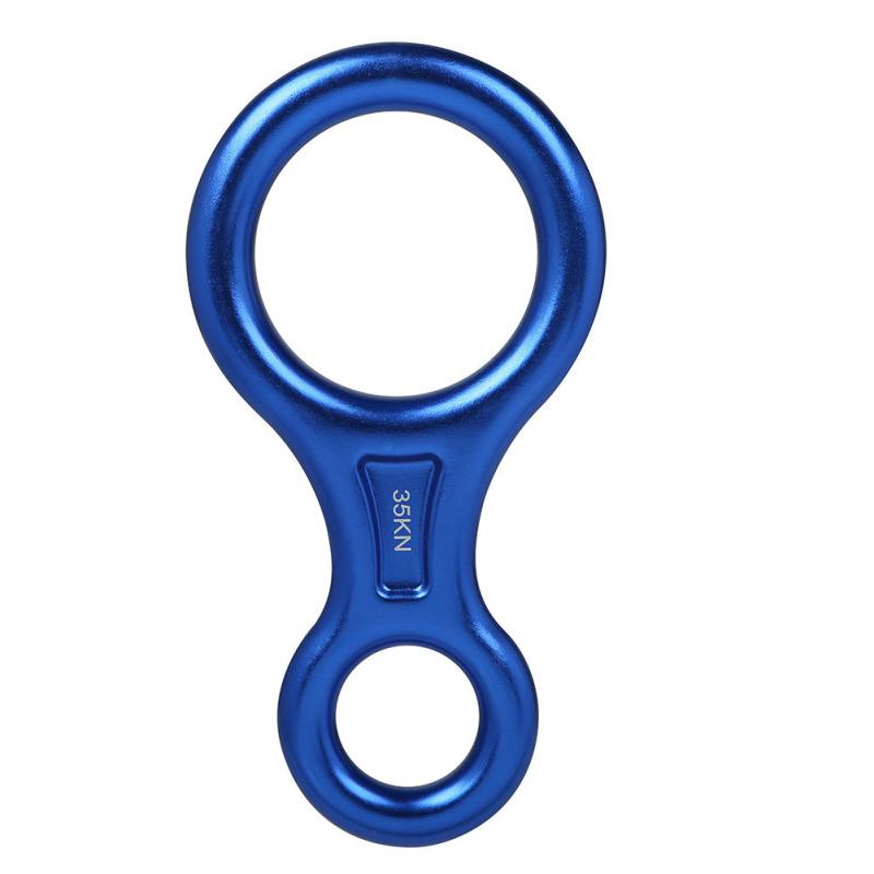 Outdoor-Kletter-Abseilgerät, 8-förmiges Abstiegskontrollgerät zum Klettern