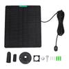 10W Solar Panel Fit for Arlo Pro 5S Security Camera ETFE Monocrystalline Silicon Security Camera Solar Panel Charger