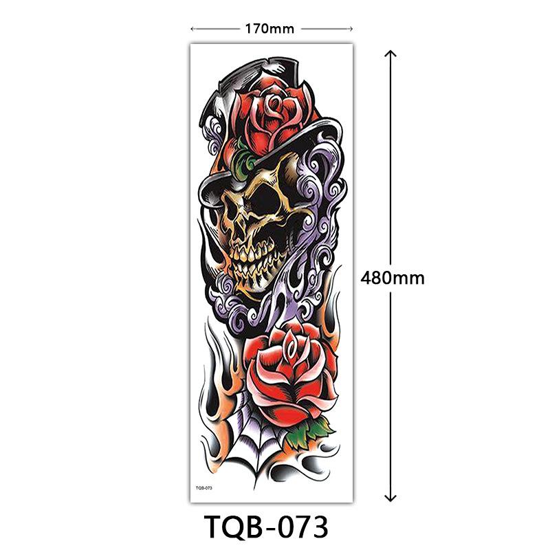 Full Arm Tattoo Sticker Full Arm, Full Arm Big Picture Tattoo Sticker, Flower Arm Tattoo Sticker Tattoo