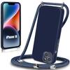 Protective Case - E.F.CONNECTION - iPhone 14 - Flexible - TPU - Navy Blue
