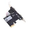 PCIE 2 Port Serial Expansion Card PCI for Express PCI-E To DB9 X2 RS232 COM Adap