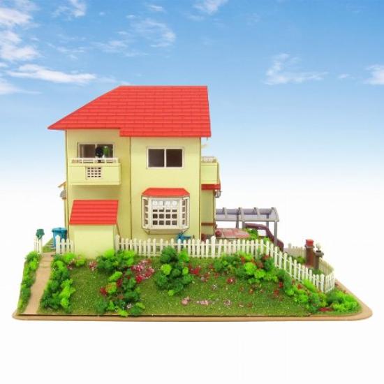Sankei 1150 Studio Ghibli Series Sousuke and Ponyo's House MK07-08 (Paper Craft)