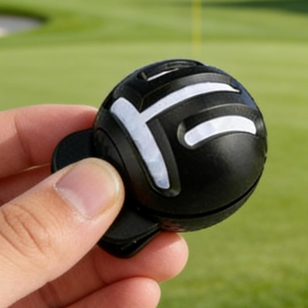 Golf Ball Stencil with Pens Smooth Writing Stamp Ball Liner Golf Marking Tools for Men Women Putting Training Practice Course