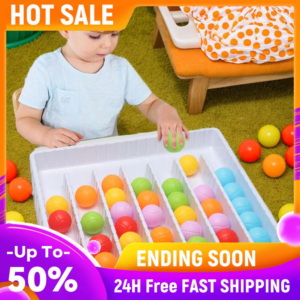 

Ball Sorting Toy Rainbow Balls Sensory Game Interactive Puzzle for Kids Boys and Girls Kindergarten Balls Toy China Mainland