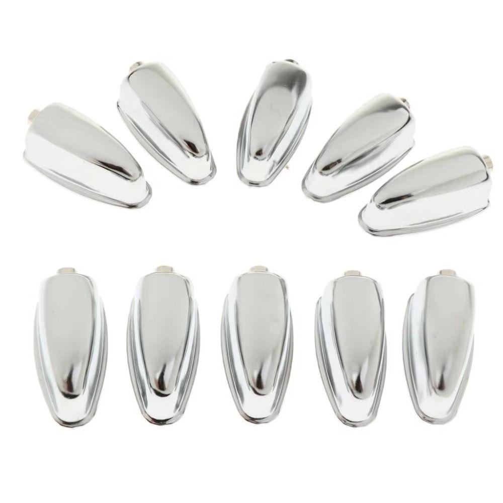 Silver/Black Drum Claw Hooks Replacement Snare Drum Lugs Drum Lugs  Drum Accessories