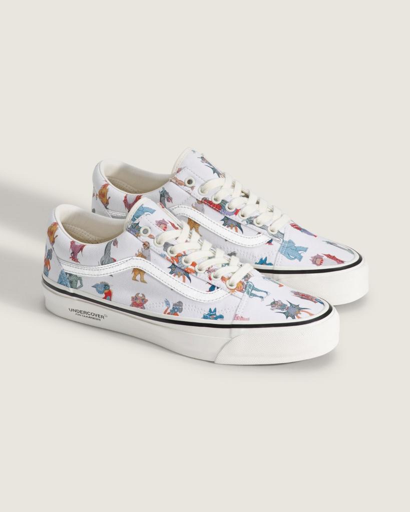 VN000VANOFW UNDERCOVER A OTW by Vans Old Skool Monster "White" (Men's)