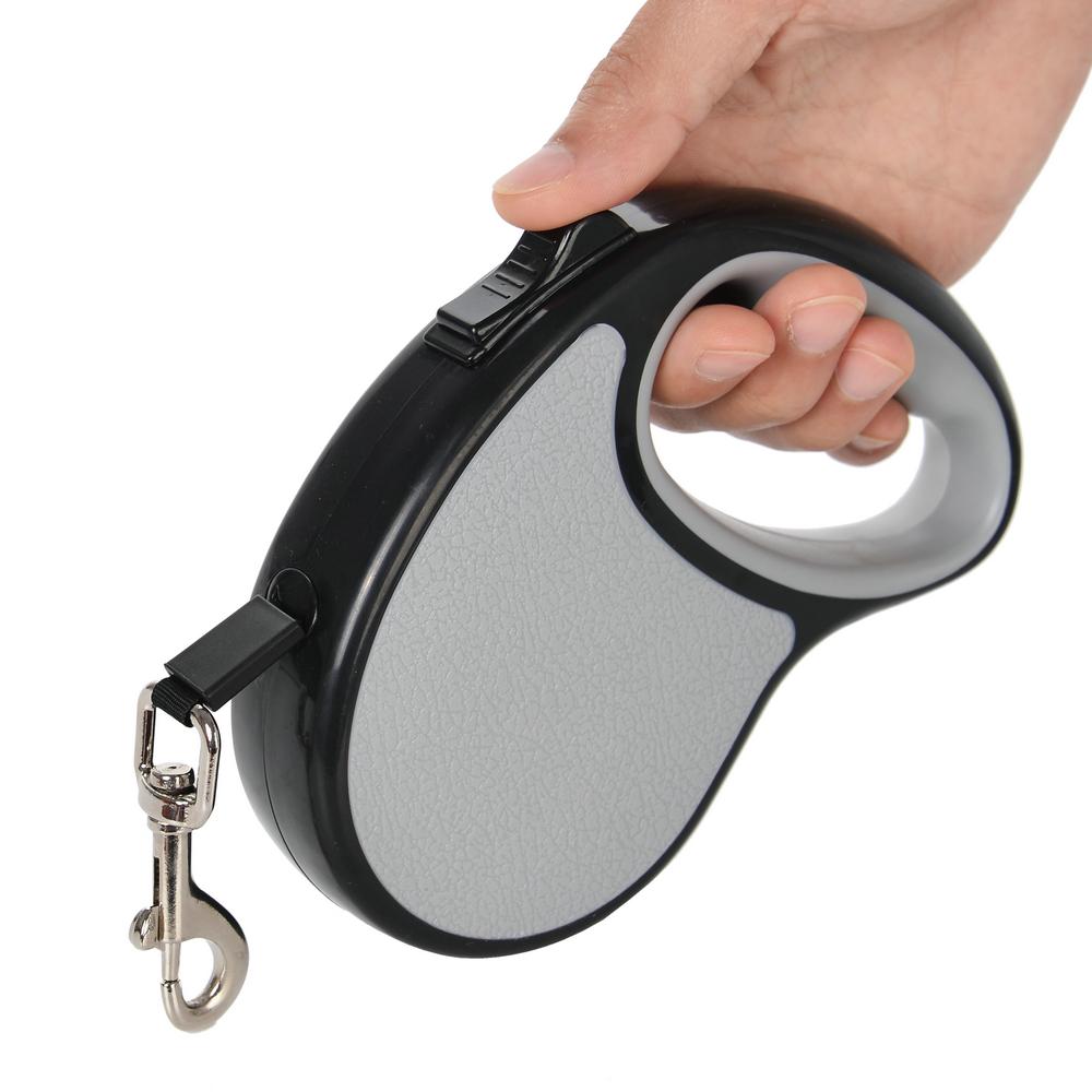 5m Pet Roulette Leash for Small Medium Dogs Cats Automatic Retractable Durable Nylon Puppy Walking Running Outdoor Collars Rope