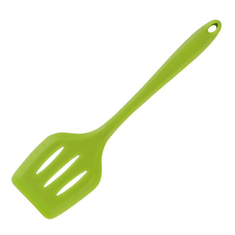 Kitchen tools food silicone shovel all-inclusive large silicone leak shovel non-stick pot silicone shovel