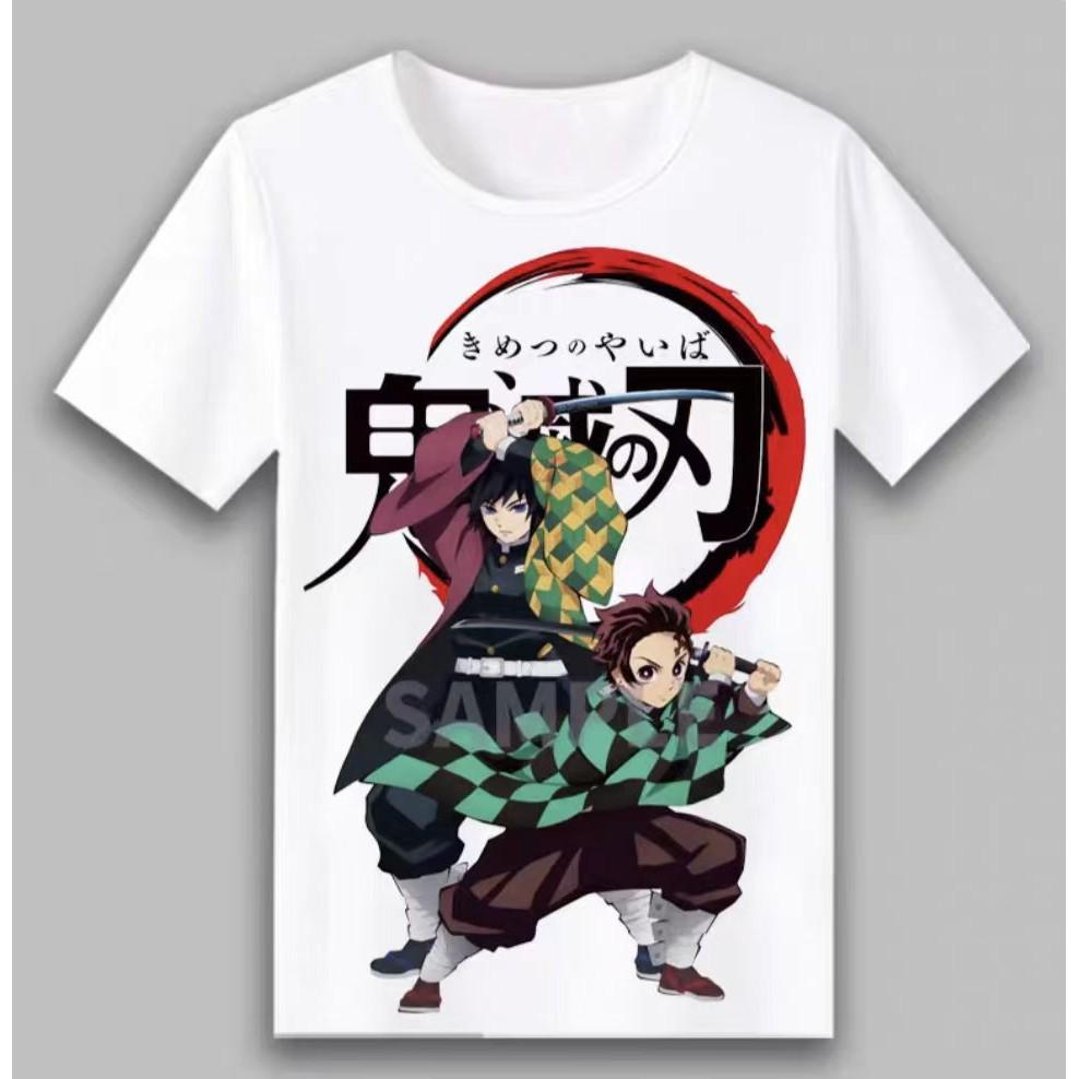 Anime Demon Killer Casual Style Fashion Unisex 2025 New T-Shirt Summer New Retro Fashion Men's and Women's Streetwear