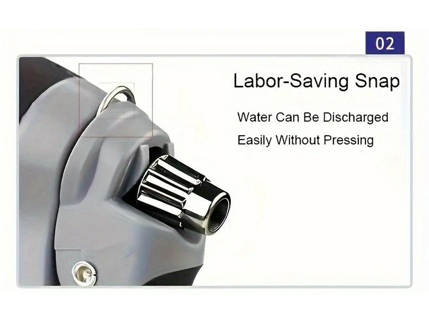 High-Pressure Foam Sprayer Nozzle for Car Wash and Garden Use