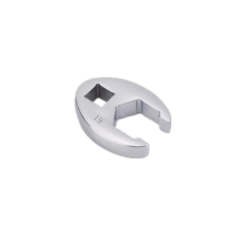 Crowfoot Wrench, 3/8" (9.5") Drive, Chrome Vanadium Steel (19mm)