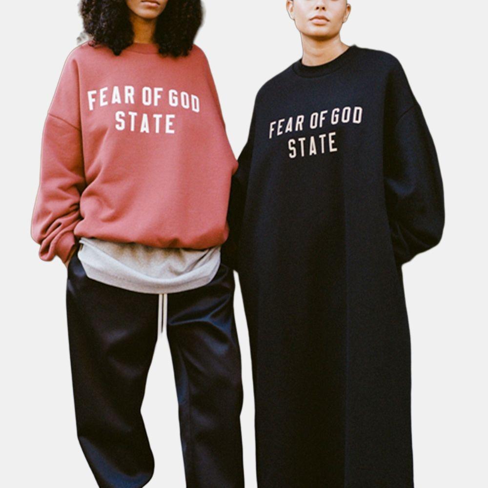 Fear of God Essentials FALL24 HOMECOMING Heavy Fleece Crewneck Men's 192BT246236F