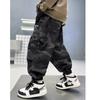 Pantalones Cargo para Niños Otoño Niños Grandes Casuales Deportivos Primavera Adolescentes Joggers Pantalones Niños Streetwear Pantalones Anchos