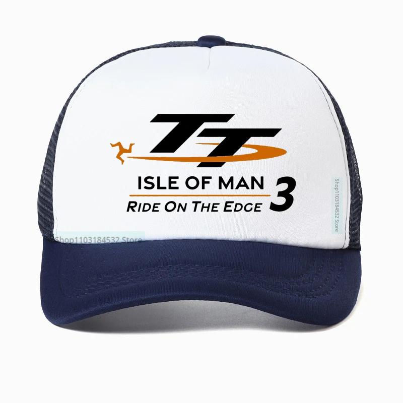 DJOJO CAP Extreme Sport Unisex hat Isle Of Unisex TT Races Baseball Cap Fashion Motorcycle Racing Unisex Dad Hats Adjustable Snapback hats Adjustable