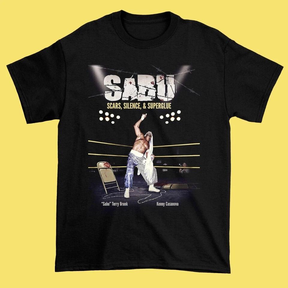 NEW RARE!! Sabu Black Cotton All Size S-345XL Gift For Fans T-Shirt HRN187