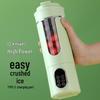 USB Rechargeable Portable 12-Blade Juicer & Ice Crusher for Outdoor Travel