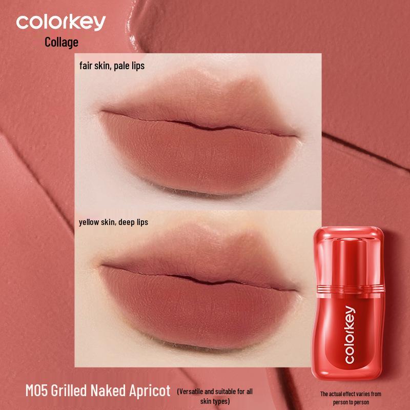 Colorkey Velvet Matte Отбеливающая Помада-Мусс для Губ для Женщин