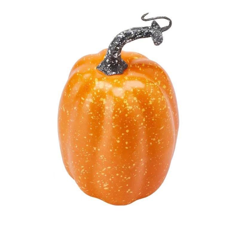 7pieces Halloween Artificial Pumpkin Thanksgiving Decorative Pumpkins Halloween Carnivals Foam Pumpkin Decors Kids Gift