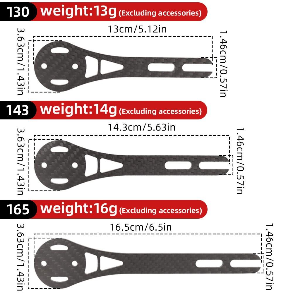 Sleek Aesthetic Functional and Lightweight Carbon Fiber Bike Holders