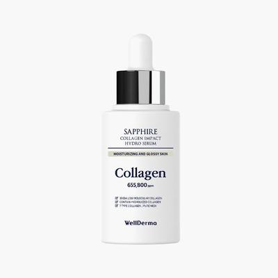 Sapphire Collagen Impact Hydro Serum 50ml, Illuminante, Anti-età, Idratante, Cosmetici Coreani, Kbeauty, campione
