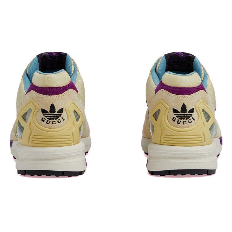 Gucci X Adidas Originals ZX 8000 GG Monogram Sneakers Beige 721936 AAA9C 9341