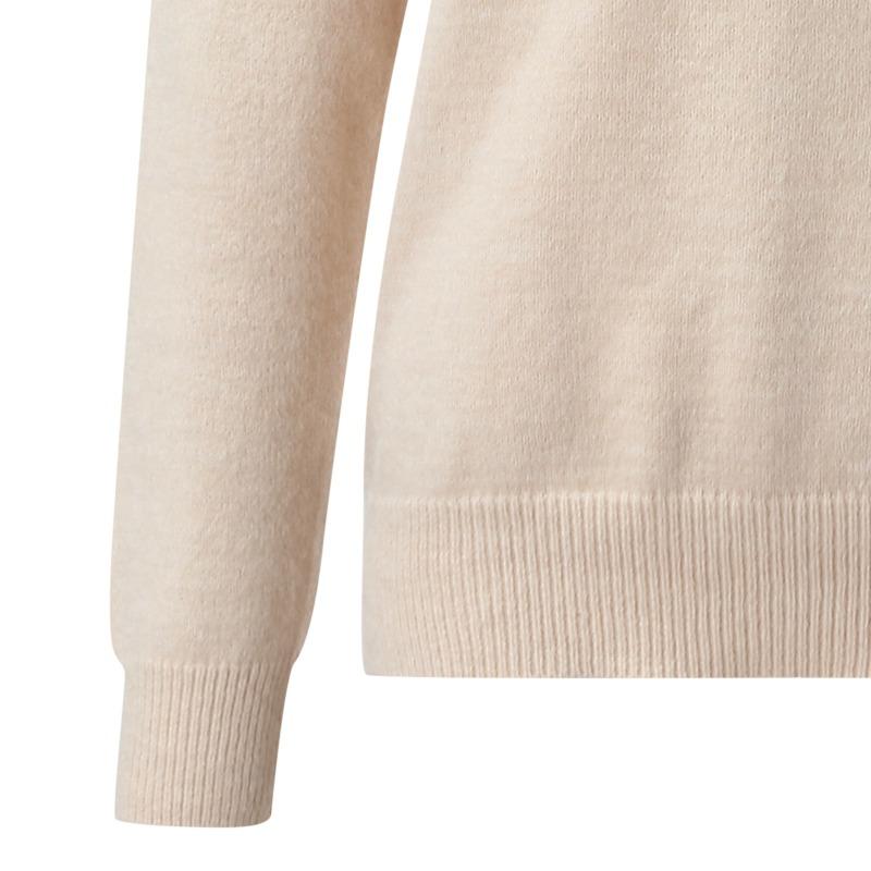 Women S Long Sleeve V Neck Loose Knit Pullover Sweater