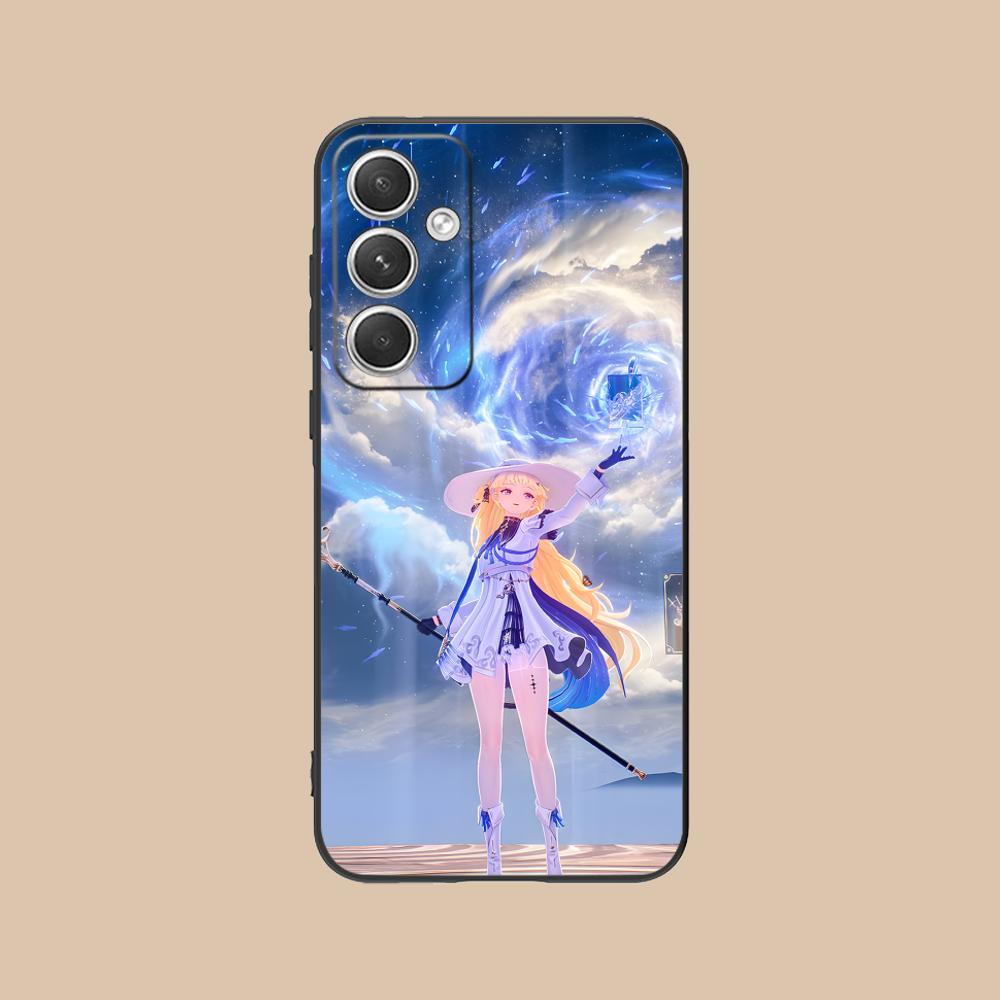 Wuthering Waves Phoebe Phone Case for Samsung Galaxy S26 S25 S24 S23 S22 S21 S20 Note20 Plus FE Ultra Colorful Cover Cellphones